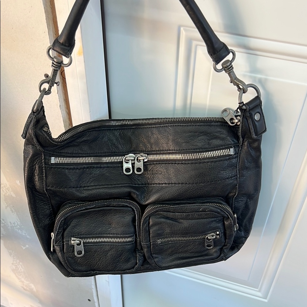Liebeskind Classic Black Leather Handbag